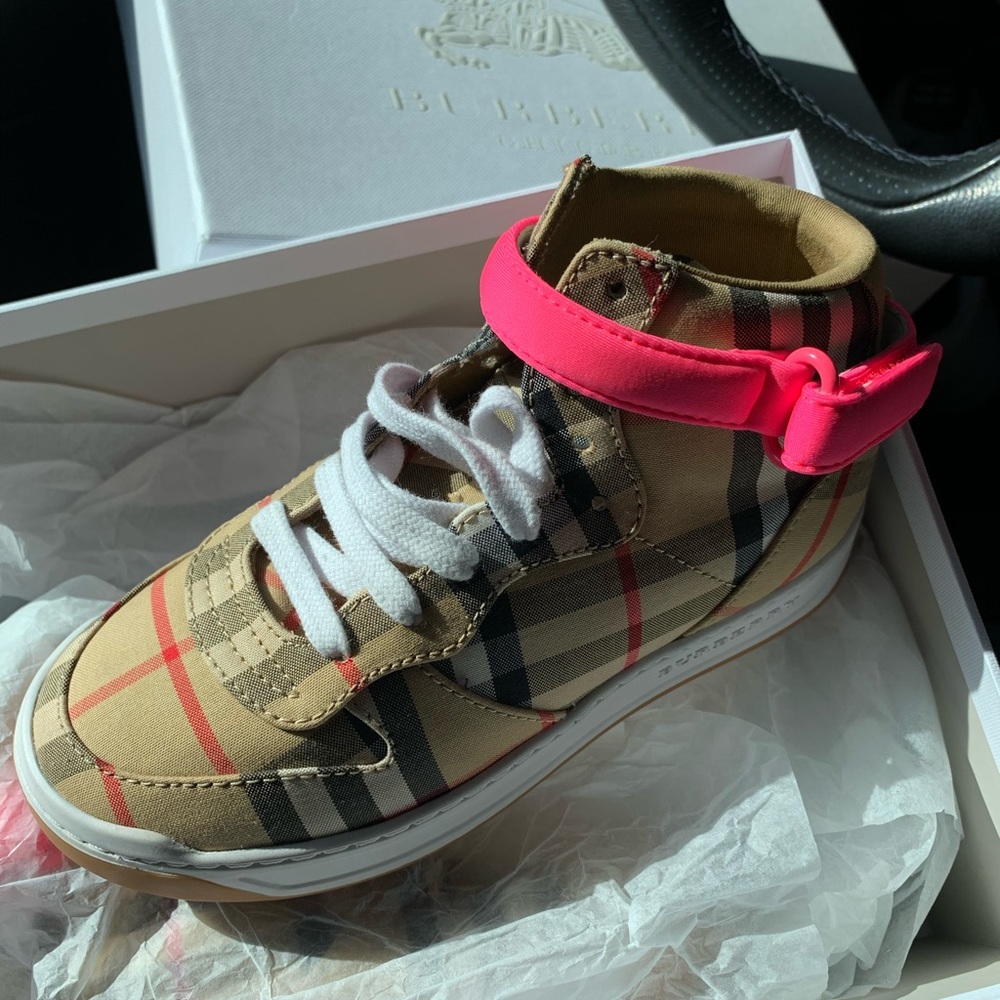 Kids Burberry Sneakers